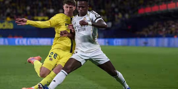 西甲第21轮：皇家马德里客场2-0完胜比利亚雷亚尔，暂登积分榜首位