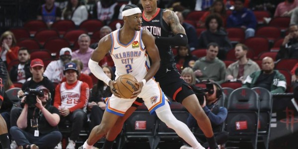 亚历山大20分杜兰特19+7 雷霆击败火箭5连胜