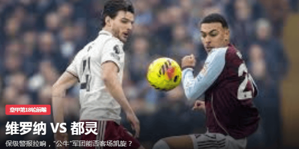 意甲第18轮前瞻维罗纳 VS 都灵保级警报拉响，“公牛”军团能否客场凯旋？