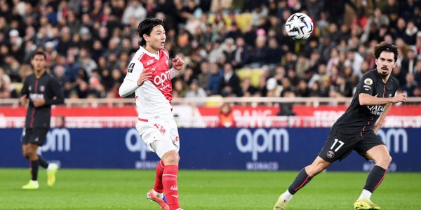 法甲-南野拓实一剑封喉科雷尔直红 巴黎0-1十人摩纳哥