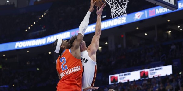 亚历山大29+5+8维金斯23分 雷霆灭热火3连胜