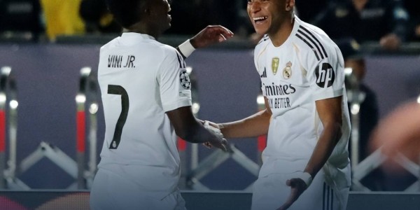 欧冠赛场皇马5比0大胜，姆巴佩一数据历史第三，第一居然不是C罗