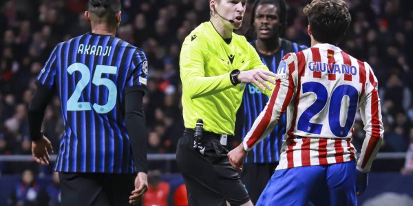 意甲第17轮：裁判安排揭晓，亚特兰大战国际米兰成焦点