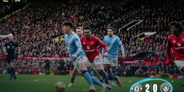 0-2曼联＋联赛4轮不胜＋暂列积分榜第2＋落后阿森纳7分！