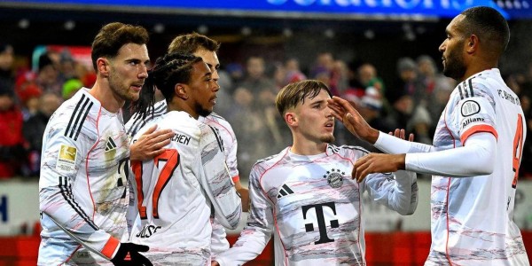 拜仁4-0大胜，美因茨0-0战平，德甲第15轮积分榜揭晓：拜仁独领风骚