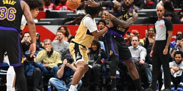 东契奇37+11+13詹姆斯20+6 湖人31分大胜奇才