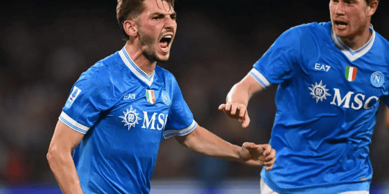 米兰体育资讯：那不勒斯3-2比萨意甲开局四连胜领跑