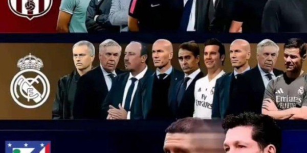 一图看尽西甲14年沧桑！皇马巴萨共换了18次教头马竞独爱1位霸总