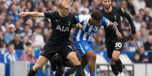 热刺2-2布莱顿 库杜斯造乌龙绝平