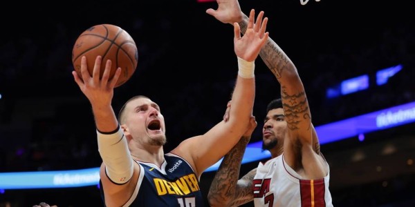 约基奇21+5+8伤退 热火8人得分上双胜掘金