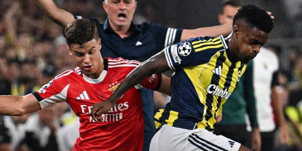 欧冠附加赛费内巴切主场热门战平本菲卡，客场形势严峻