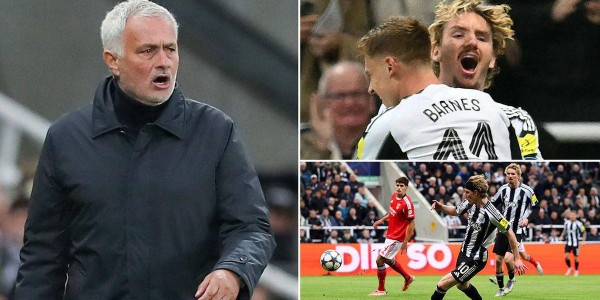 纽卡3-0本菲卡，穆里尼奥执教首秀受挫，赛后言辞让人瞩目